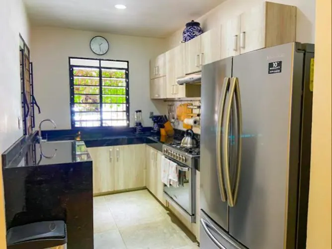 הוילה פלאייה דל כרמן Casa Centrica 5Bed/5Bath Ac/Gym 5 Min 5Ta Av Y Playa בית נופש